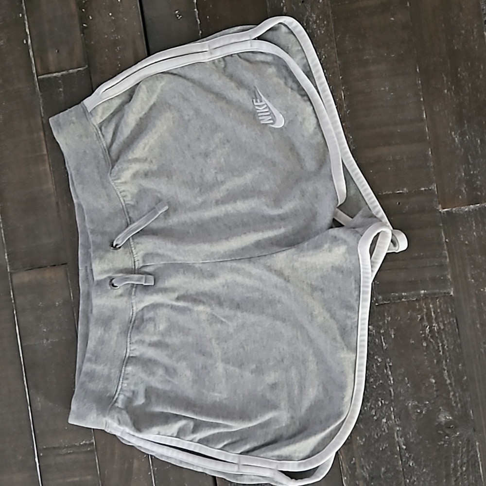 Nike Light Gray Women's Athletic Shorts